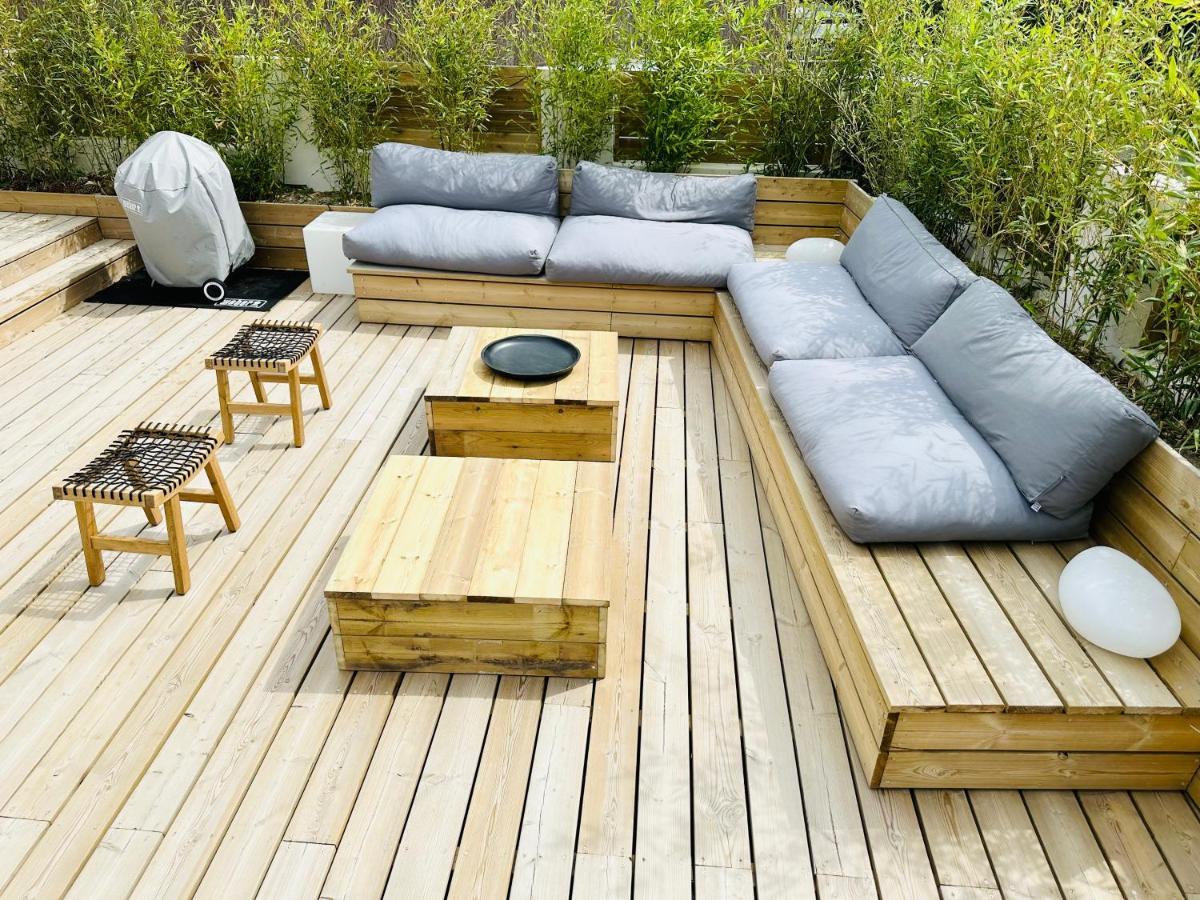 Villa O Wood & Chic Cucq Eksteriør bilde